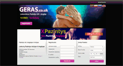 Desktop Screenshot of geras.co.uk